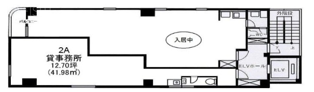 ディアマントビルA 間取り図