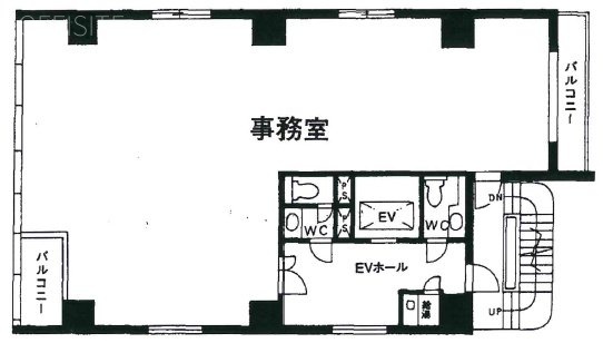 矢崎ホワイトビル5F 間取り図