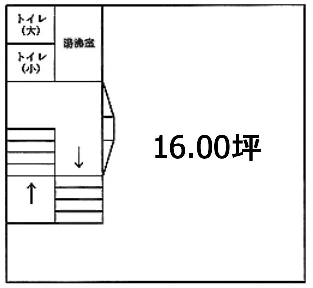 高田ビル2F 間取り図