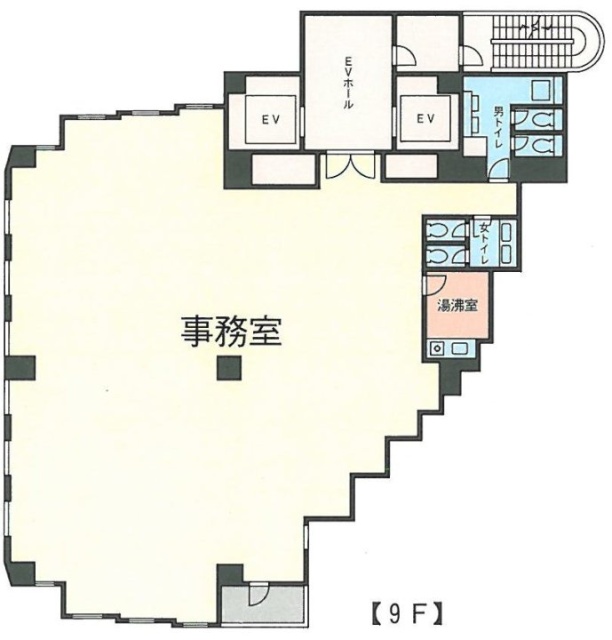 MOビル9F 間取り図