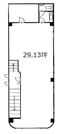 新家ビル2F 間取り図