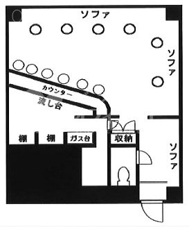 新宿LeeビルA 間取り図