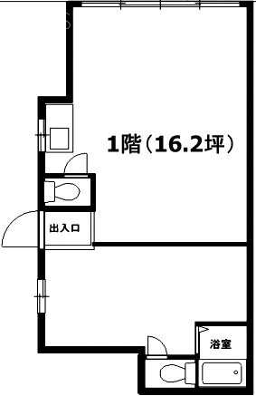 コスモ方南町1F 間取り図