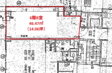 成田屋ビルB 間取り図