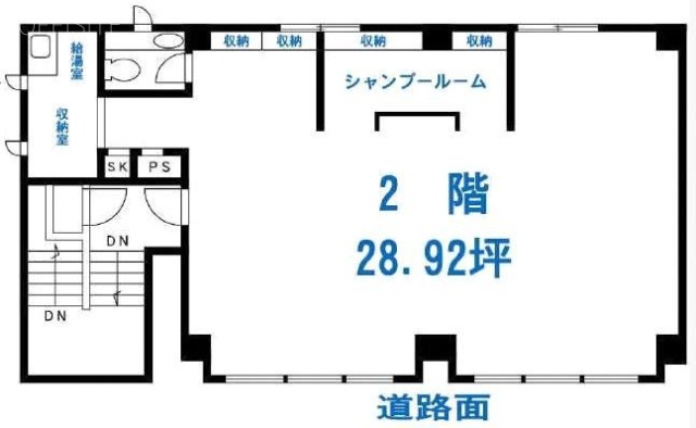 ヴィオレ南青山ビル2F 間取り図