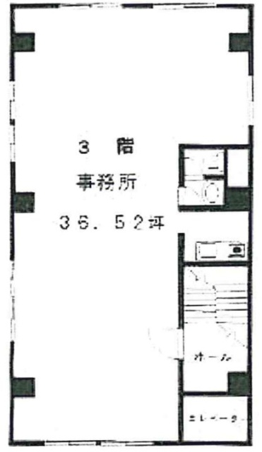 畔川ビル3F 間取り図