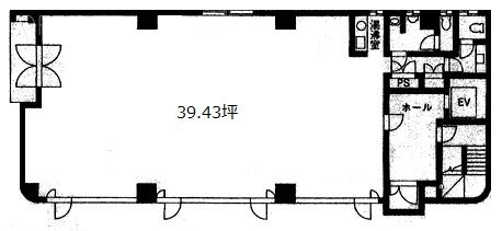 NTSビル1F 間取り図