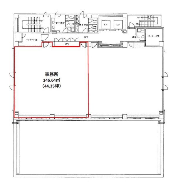 渡菱ビル7F 間取り図