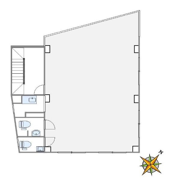 湯島228ビル3F 間取り図