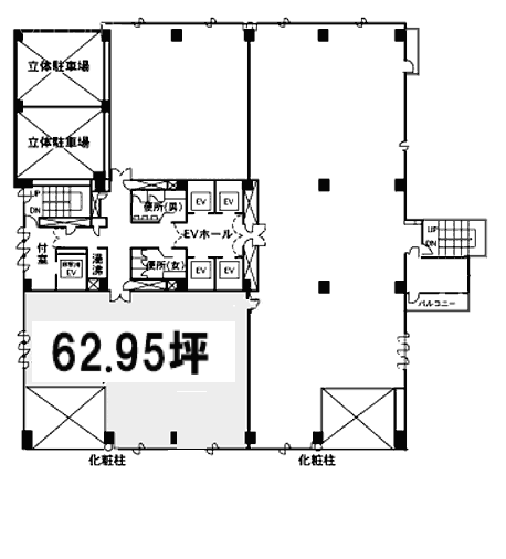 第2安田ビル2F 間取り図