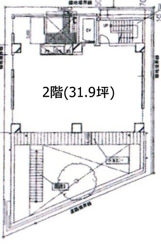 モドマルシェ渋谷桜丘ビル2F 間取り図