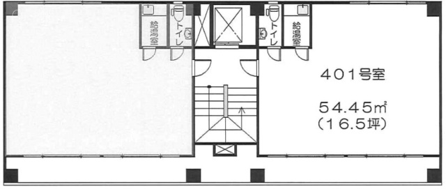 BFビル401 間取り図