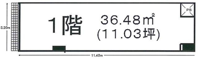 原マンションビル南 間取り図