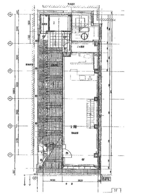 松岡第二銀緑舘1F 間取り図