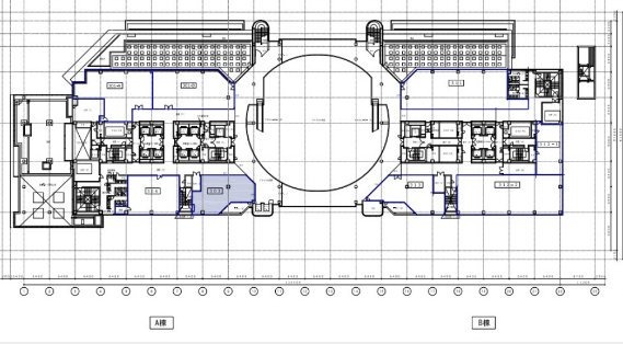 有明フロンティアビルA棟3F 間取り図