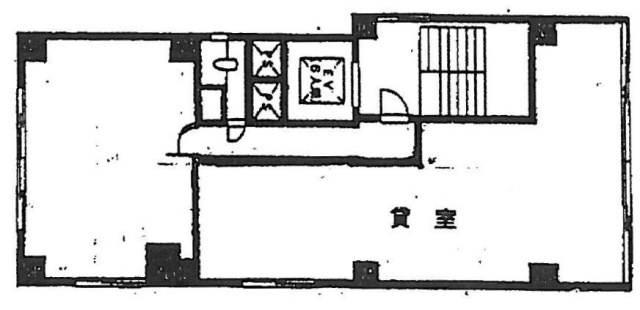 清水ビル4F 間取り図