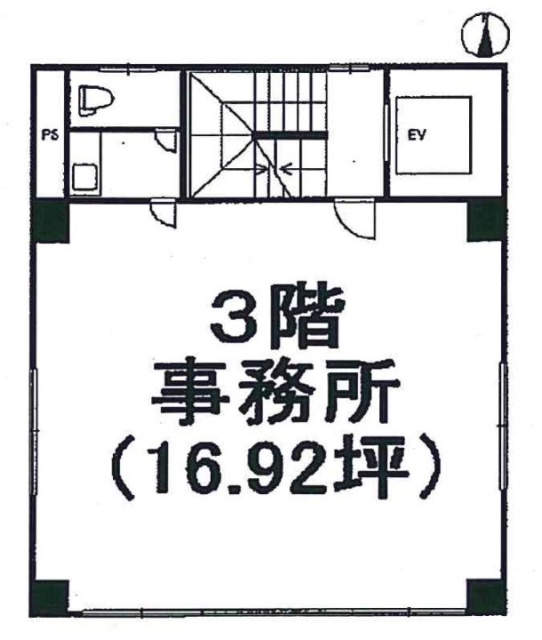 ヒラマビル3F 間取り図