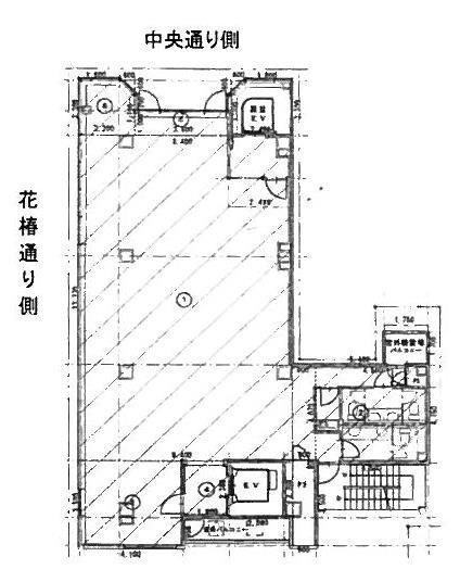 モンブラン銀座ビル7F 間取り図