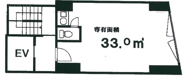 道玄坂イトウビル3F 間取り図