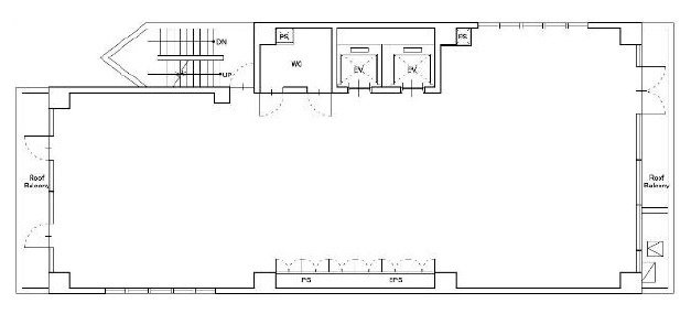 北大手町スクエア7F 間取り図