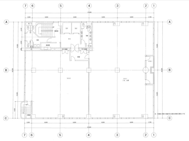 第12東ビル501 間取り図