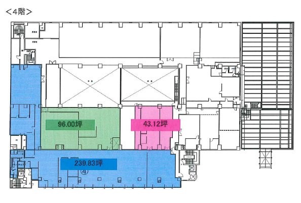 第3東運ビル4F 間取り図