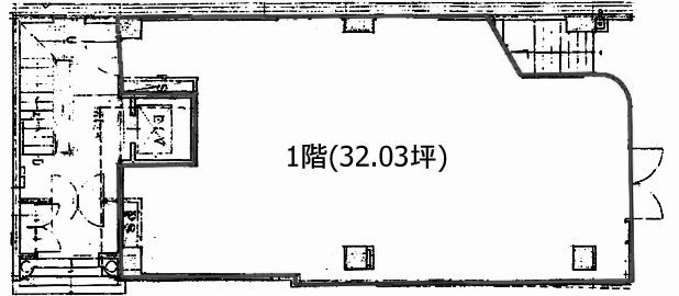 MANA下北沢1F 間取り図