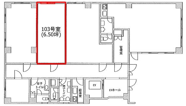 ロイヤル東麻布103 間取り図