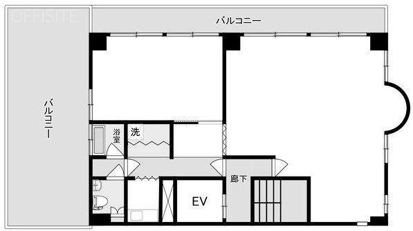 グリーンビル3F 間取り図