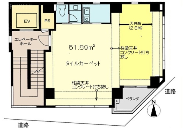 成陽ビル3F 間取り図