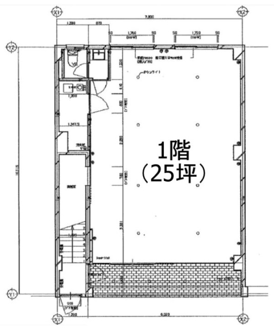 ICA3ビル1F 間取り図