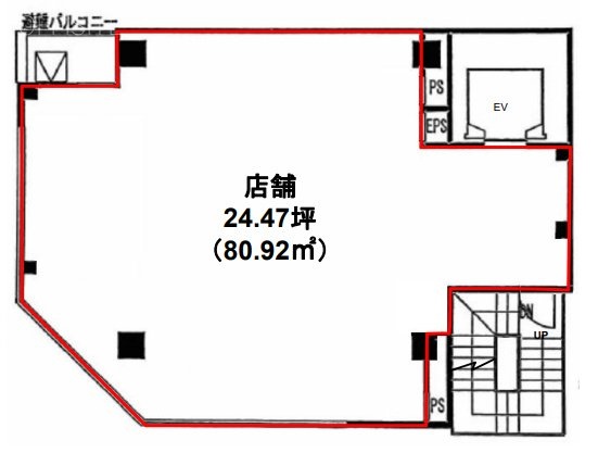 S-PLAZA弥生Ⅱ3F 間取り図