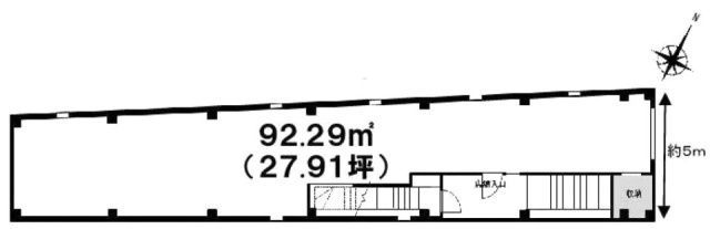 オリエンタルビル2F 間取り図