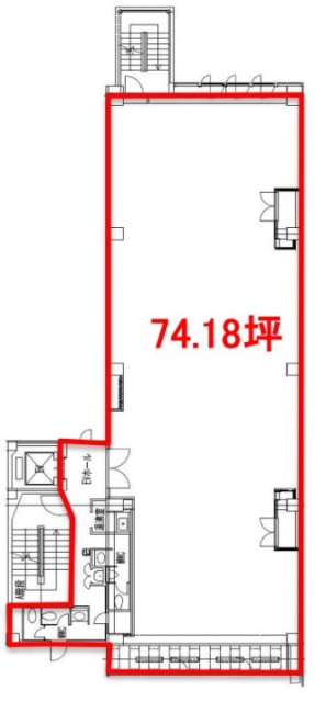 井門九段北ビル4F 間取り図