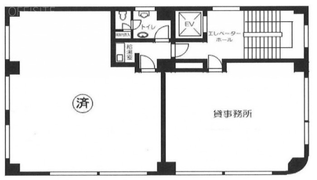 徳永ビル401 間取り図