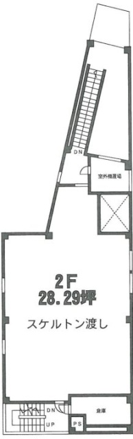 畔上(アゼカミ)ビル2F 間取り図
