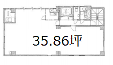 鈴木ビル4F 間取り図