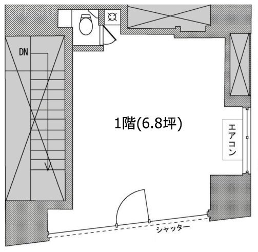 サニーヒル御茶ノ水1F 間取り図