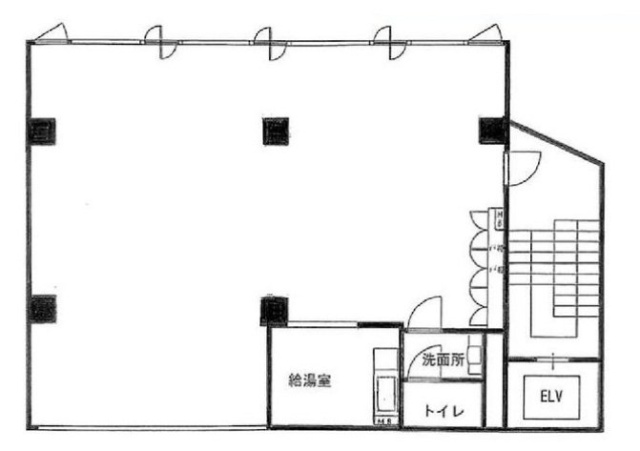 ボナフラワービル4F 間取り図