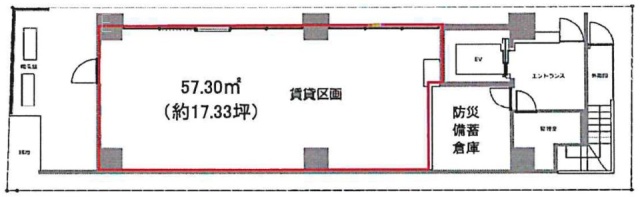 シウダ・ソル1F 間取り図