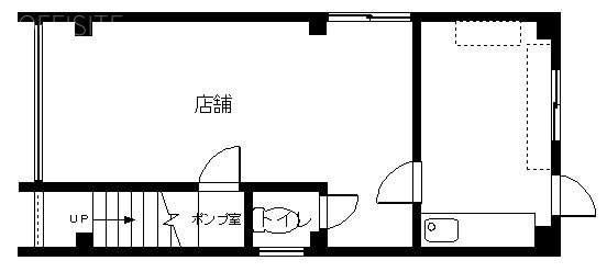 第2志伝ビル1F 間取り図