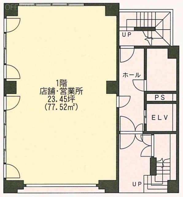 DK・Tビル1F 間取り図