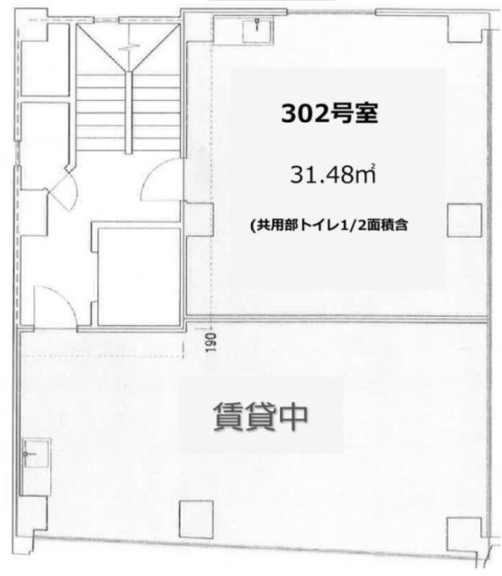 田中ビル302 間取り図