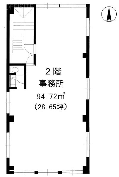 川浦ビル2F 間取り図