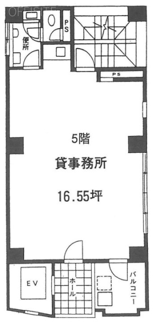 第一協和ビル5F 間取り図