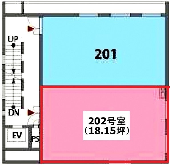 EBISU-HILLSビル202 間取り図