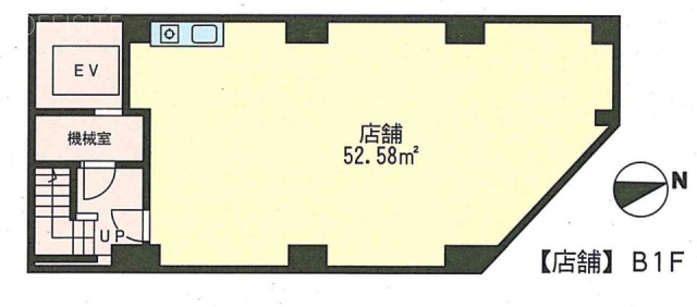 エタニティ麻布十番B1F 間取り図