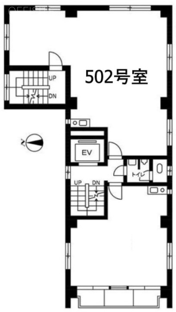 サンエイビル502 間取り図