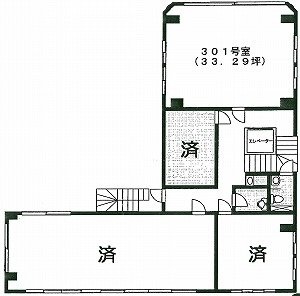 サンポウ綜合ビル301 間取り図