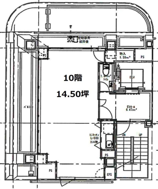 fftビル10F 間取り図